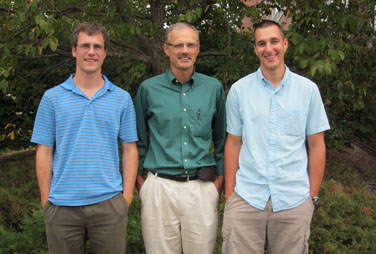 Dr. Vyn with post-doc and visiting scholars in 2010