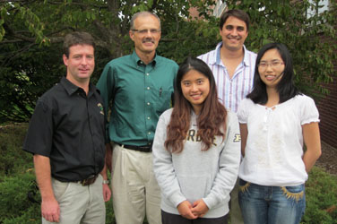 graduate students and visiting scholars, 2010